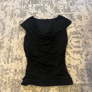 Scoop neck blouse